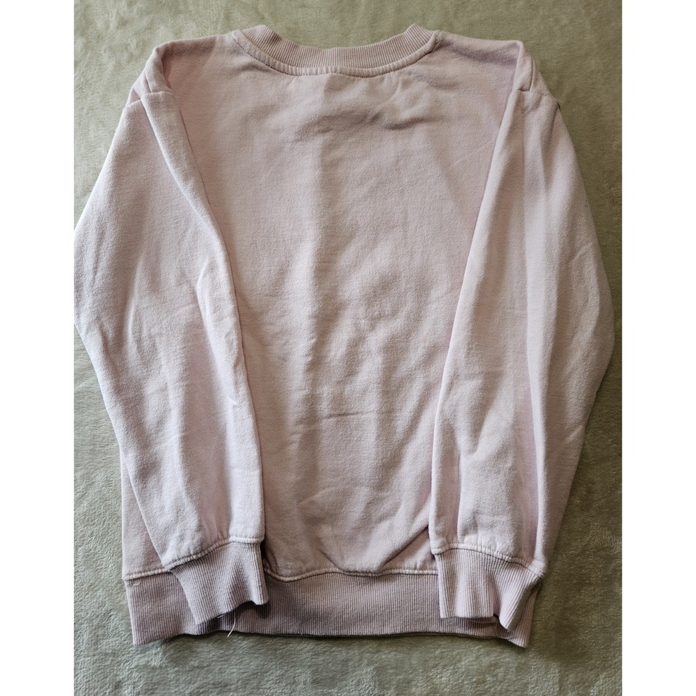 Girls Nickelodeon SpongeBob Sqaure Pants Pink Normal Is Boring Sweat Shirt M (8) - Picture 2 of 7